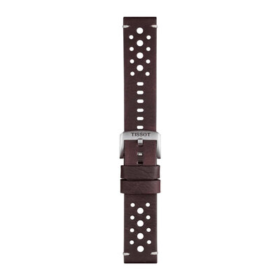 Leren horlogeband Tissot T852.046.777 22mm, bruin, Quick Release