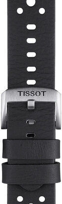 Zwart leren band Tissot T852.046.810
