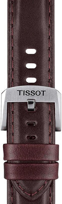Bruin leren band Tissot T852.046.836