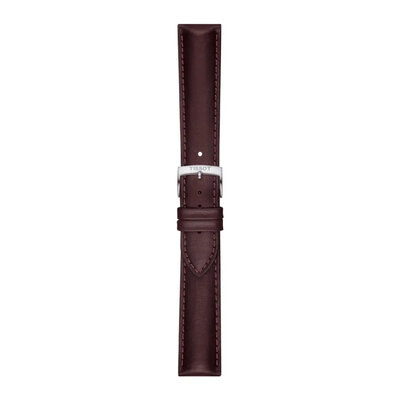 Leren horlogeband Tissot T852.046.838 20mm, bruin, Quick Release