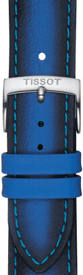Blauw leren band Tissot T852.046.840