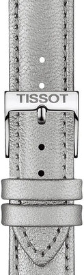 Zilver leren band Tissot T852.047.129