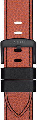 Oranje leren band Tissot T852.047.500 NBA Wilson