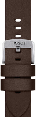 Bruin leren band Tissot T852.048.215