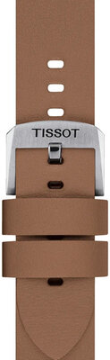 Bruin leren band Tissot T852.048.217