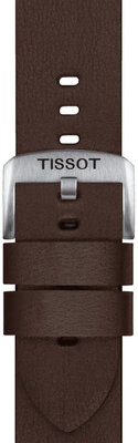 Bruin leren band Tissot T852.048.221