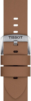 Bruine kunststof band Tissot T852.048.223
