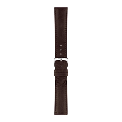 Leren riempje Tissot T852.049.057 20mm, bruin, Quick Release