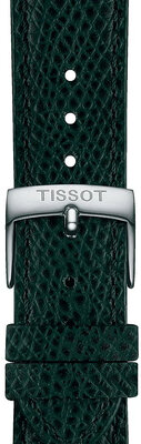 Donkergroene leren band Tissot T852.049.061