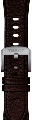 Bruin lederen band Tissot T852.049.164 voor Tissot PRX 40mm