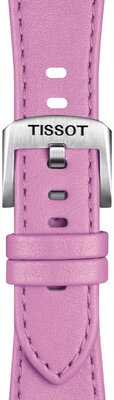 Roze leren band Tissot T852.049.546 voor Tissot PRX 35mm