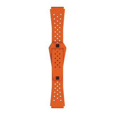 Rubberen horlogeband Tissot Sideral T852.048.861 20mm, oranje, Quick Release
