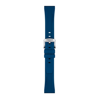 Rubberen bandje Tissot T852.044.837 20mm, blauw, Quick Release