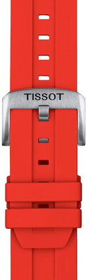 Rode siliconen band Tissot T852.047.920