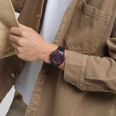 Swatch Crimson Mystique YVB417