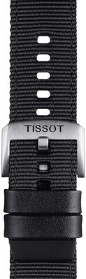 Zwarte textielband Tissot T852.046.769