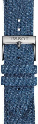 Blauwe textielband Tissot T852.046.781