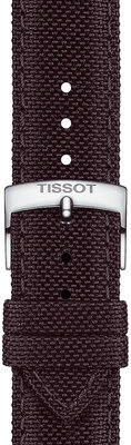 Bruine textielband Tissot T852.048.181