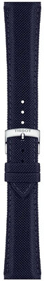 Textiel bandje Tissot T852.048.185 21mm, blauw, Quick Release