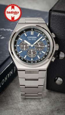 Citizen Sports Eco-Drive Super Titanium Chronograph CA4610-85L