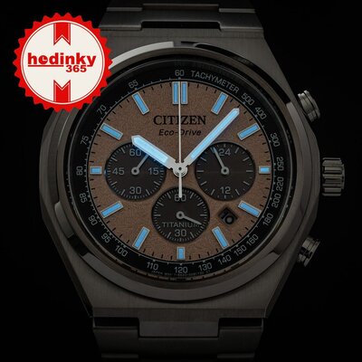 Citizen Sports Eco-Drive Super Titanium Chronograph CA4610-85Z