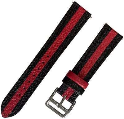 Ricardo Catania leren riem, rood