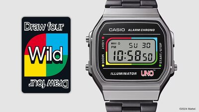 Casio Vintage A168WEUC-1AER UNO Collaboration