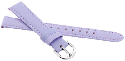 JVD leren band, 14mm, paars, kinderen