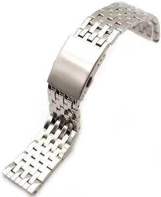 Stalen armband Ricardo Marino, zilver