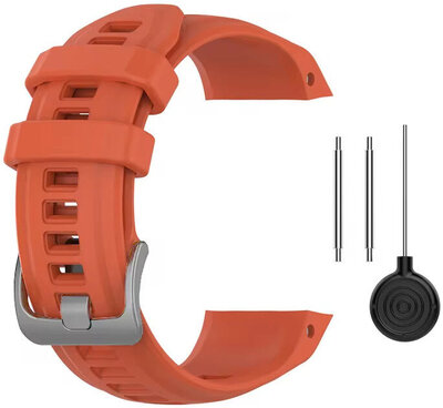 Siliconen horlogeband Ricardo Sella Nevea (voor Garmin Instinct 2S), Red