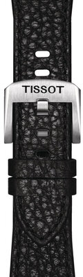 Lederen band Tissot T852.049.990 (voor Tissot PRX 35mm), zwart
