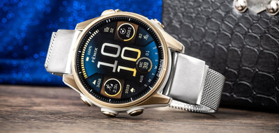 roestvrijstalen horlogeband Ricardo 20mm (voor Garmin Fenix 8/7S/6S (43mm), enz.), zilverkleurig, Milanese, QuickFit