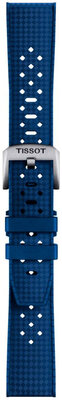Rubberen bandje Tissot T852.049.963 20mm, blauw, Quick Release