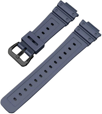 Siliconen band Ricardo 16mm (voor Casio GA2100,DW6900), blauw V3