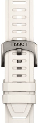 Siliconen band Tissot T852.049.245 21mm, wit