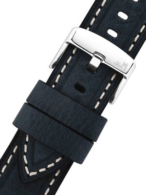 Leren riem Morellato Carra 6023E22.062 M, blauw
