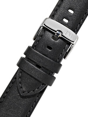 Leren riem Morellato Croquet 5976C03.019 M, zwart