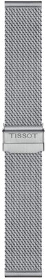 roestvrijstalen horlogeband Tissot T852.049.980 18mm, zilverkleurig, Quick Release