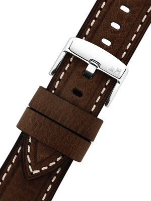 Lederen riem Morellato Carra 6023E22.032 M, bruin, riddermateriaal