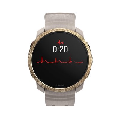 Polar Vantage M3 Greige Sand, maat S-L