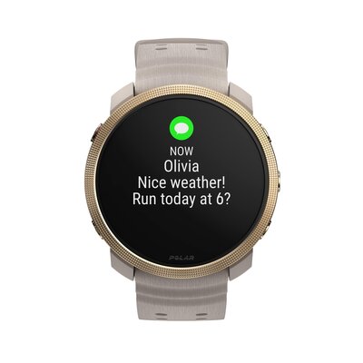 Polar Vantage M3 Greige Sand, maat S-L