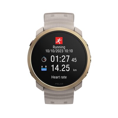 Polar Vantage M3 Greige Sand, maat S-L