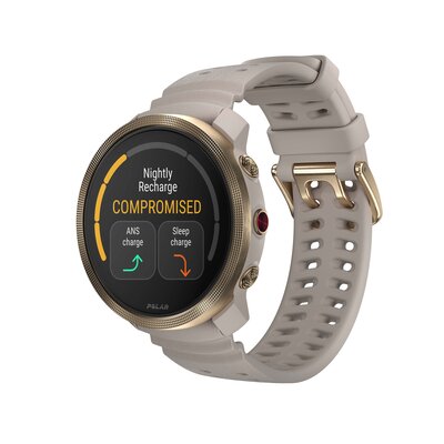 Polar Vantage M3 Greige Sand, maat S-L