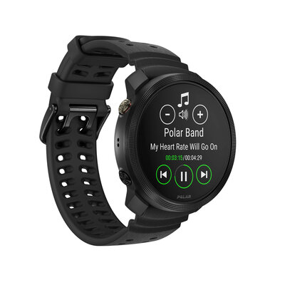 Polar Vantage M3 Night Black, maat S-L