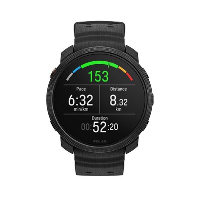 Polar Vantage M3 Night Black, maat S-L