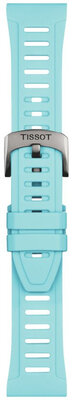 Siliconen bandje Tissot T852.049.329 21mm, blauw, Quick Release
