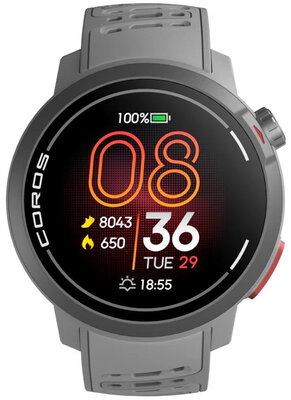 Coros Pace Pro Grey / Silicone Band