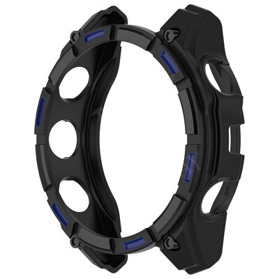 Beschermhoes (voor Garmin Enduro 3), silicone, blauw-zwart