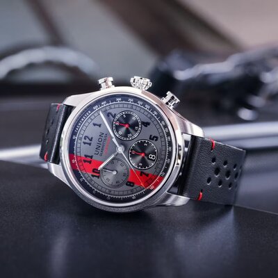 Union Glashütte Belisar Chronograph D009.427.16.082.09 Speedster 2024 Limited Edition 388pcs (+ vervangende horlogeband)