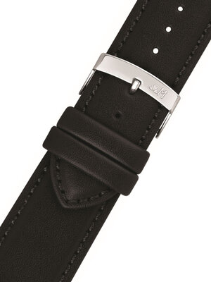 Lederen riem Morellato Panamera 4938C23.019 M, zwart